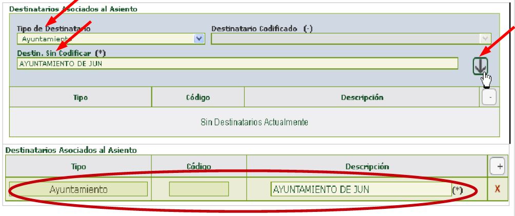 Interesados - Registro Salida