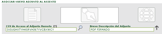 Pantalla CSV