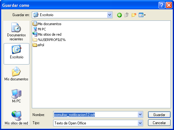 Descarga de archivos